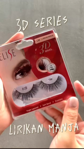 Bulu Mata Elise - 3D Lirikan Manja - Bold Look/Cocok untuk Riasan Pesta/Pengantin/Favorit MUA