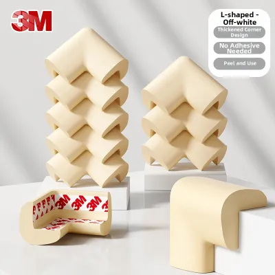 3M Child Safety Bumper Corner Protection Non-toxic Eco-friendly Rubber Baby Proofing Wall Corner Guard Childproofing Accessories