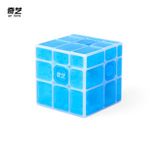 QY TOYS | Bộ Giáo Dục Hình Vuông 3x3 Màu Hổ Phách Không Đều