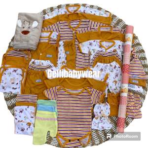 41 PCS Paket Lahiran Lengkap Seri kuning Newborn