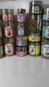 VEGEKRIPS KERIPIK MIX BAWANG 3 IN 1 (BAWANG BOMBAY BAWANG MERAH DAN BAWANG PUTIH) TOPLES