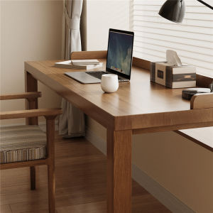 Solid Wood Bay Window Desk For Home Bedroom Computer Desk Student Study Table Double Simple Desk Bench Workbench