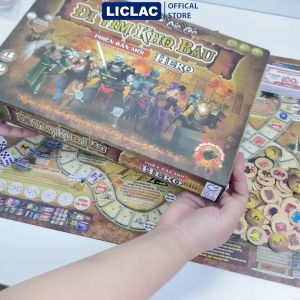 Boardgame ĐI TÌM KHO BÁU phiên bản HERO trò chơi giải trí mới hấp dẫn chơi cùng gia đình và bạn bè