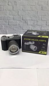 Senter Kepala Led Sorot Super Terang 100W Jarak Jauh Headlamp Zoom Led Outdoor Waterproof