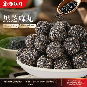 CHUNJIANGYUE | Bánh Kẹo Truyền Thống Hương Mật Ong Hạt Mè Đen
