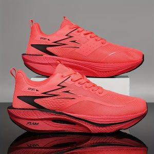 Men Sports Running Shoes Casual Marathon Breathable Lightweight Womens Comfortable Athletic Nonskid Walking Sneakers Outdoors