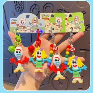 Disney | Official Toy Story Forky Series Pendant Cute Funny Doll Bag Charms Car Keychain For Gifts