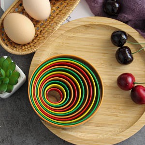 Colorful Stainless Steel Cake and Cookie Molds