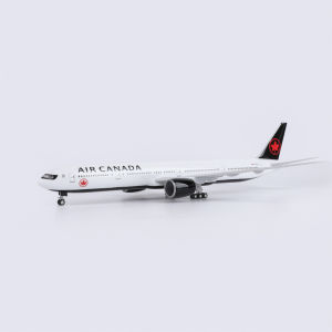 Display Air Canada 777 B777 Plane Toy 1/157 Scale 47CM Airplane Model Resin Aircraft W Light and Wheel Landing Gear
