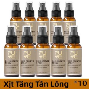 Dầu Xịt Kích Thích Mọc Tóc PURC Ginger 30ml Nuôi Dưỡng Chân Tóc Điều Trị Rụng Tóc Cho Nam & Nữ Tinh Chất Dưỡng Tóc Giúp Mọc Tóc