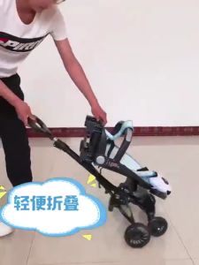 Magic Baby Stroller ringan 360 dua cara Stroller bayi dengan tempat duduk kanak-kanak boleh laras Stroller dilipat