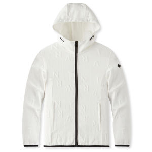 จี๊ป | แจ็คเก็ตสั้นทรงหลวมสไตล์ใหม่ฤดูใบไม้ร่วงสำหรับผู้หญิง เสื้อคลุมคาร์ดิแกนถักมีฮู้ดลายตัวอักษรระบายอากาศได้ดี เสื้อผ้าทำงานสไตล์ลำลอง