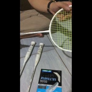 Raket Badminton Bulu Tangkis Victor Thruster F Claw 30 Lbs Bonus Tas Dan Grip
