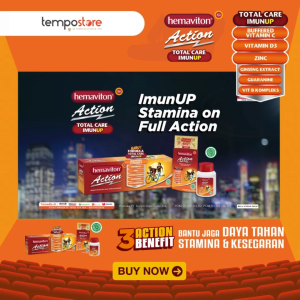 hemaviton Action ImunUp Multivitamin Kapsul Suplemen Kesehatan