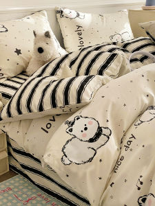 Kiss Dear | Fresh Pure Cotton Bedding Set 4pcs