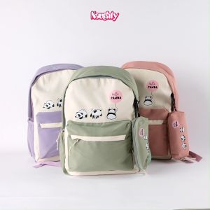 Tas Ransel Wanita Sekolah Backpack Panda F643 210943 Naughty Accessories