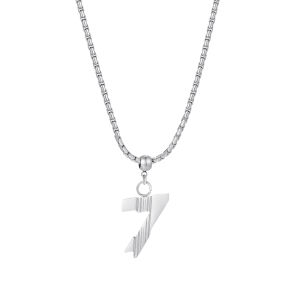 ZHENGZHAO | Number 7 Titanium Steel No Fading Necklace