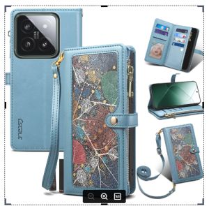 Leather Flip Phone Case For OPPO Find X8 Ultra X8S+ Flower Painted Wallet Card Holder Capa For X8S Mobile Phone Cover