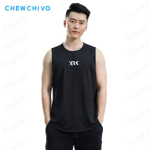 Vupan summer Singlet Sleeveless singlet Sports Fitness vest Print Singlet Men Casual Tank coolness