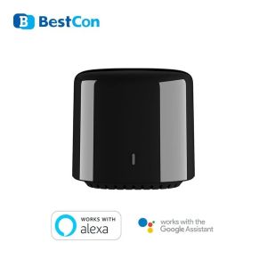 BroadLink | Broadlink Rm4c Mini WIFI IR BestCon Smart Home Universal Remote for Air Conditioner TV Voice Control by Alexa Google Home
