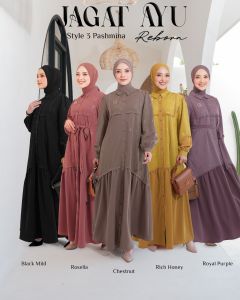 Jagat Ayu Reborn Family Series: Desain Hijab Elegan oleh Aden Hijab