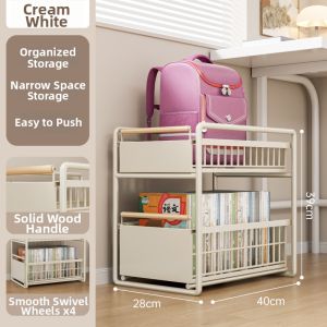 YIXUAN | Portable Under-Desk Storage Shelf