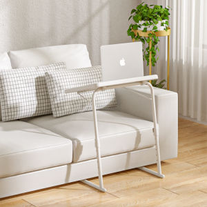 Movable Foldable Computer Bedside Table Adjustable Plastic Study Table Desk Office Household Side Table Small Dining Table