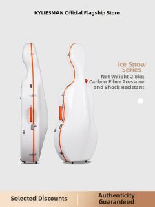 KYLIESMAN | Aircraft-Suitable Lightweight Carbon Fiber Cello Case 2.6kg