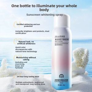 Zilaixi Whitening Sunscreen Spray for Men And Women Moisturizing Oil Control Universal Full Body Use Summer And Autumn Winter