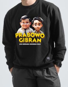 sweater lengan PJNG SWEATER  prabowo gibran calon presiden 2024/Gemoy