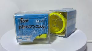 เอ็นตกปลา หมาป่า FOX REEL Kingdom สีเขียวตอง 🐺🦊