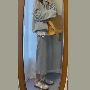 Maternity High-waist A-line Skirt