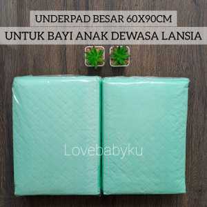 ALAS POPOK UKURAN 90X60CM BAHAN TEBAL & HALUS UNTUK DEWASA