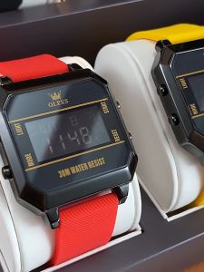 OLEVS 1103 Fashion Digital Men Sport Watches Luminous Function Wristwatch Classic Ultra Light Alloy Timepieces