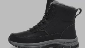 Hokkaido Ski Boots Outdoor Couple Snow Boots Rainproof Fashion Snow Boots Winter Cold-Resistant Cotton Shoes