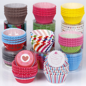 MaxPlus 100pcs Cupcake Liner Muffin Cupcake Cake Baking Liner Wrapper Paper Cup