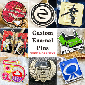 [Minimum 10pcs]  Custom Enamel Pin Keychain Medal Coin Tie clip Cufflink Car emblem cute brooch free design metal