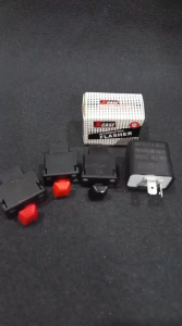 PAKET SAKLAR SEN SEIN HAZZARD PLUS FLASHER SEN PENGATUR KECEPATAN KEDIP LAMPU SEN  UNIVERSAL HONDA MATIC WJY55