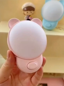 Đèn ngủ cắm tường hình gấu dễ thương cắm điện 2 tông màu ấm dịu mắt