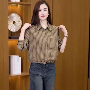 Shalldoer | Spring Autumn Long Sleeve Blouse Fashion