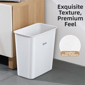 Maryya | Long Narrow Open-Top Classification Trash Can For Home