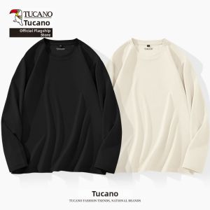 TUCANO | Waffle Knit Long Sleeve T-Shirt Loose Fit Casual Wear