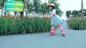 [TẶNG FULL BẢO HỘ] giày trượt patin sport trẻ em và người lớn đủ size bánh xe phát sáng có điều chỉnh cỡ trên giàygiày trượt patin giá rẻ cân bằng tốt