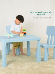 TONGGUMO | Luxurious New Children Table and Chair Set Plastic