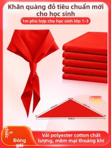 Feiyu | Khăn Quàng Cổ Mềm Thoáng Khí Bền Màu Đỏ