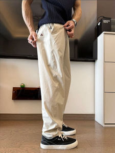 ZHUOCAN | Quick-drying Light Thin Ice Silk Pants