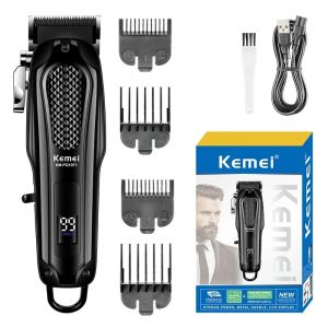 Kemei KM-PG1071 tóc Clipper có thể sạc được không dây râu dao cạo râu cho nam giới mạnh mẽ điện dụng cụ cắt tỉa