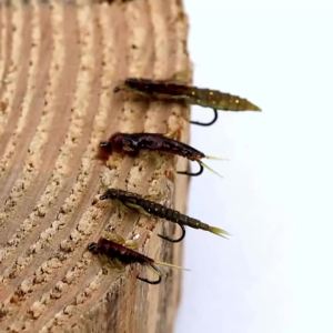 5/8pcs Rubber Nymph Body And Legs Stonefly and Caddis Larvae Fly Imitation Insects For Trout Slamon Steelhead Fishing Lure Bait