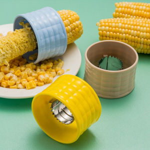 Talao Creative Corn Stripper: Stainless Steel Corn Cob Remover & Threshing Tools