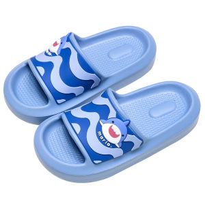 Cheerful Mario | Soft Cute Shark EVA Silent Slip-Resistant Childrens Slippers